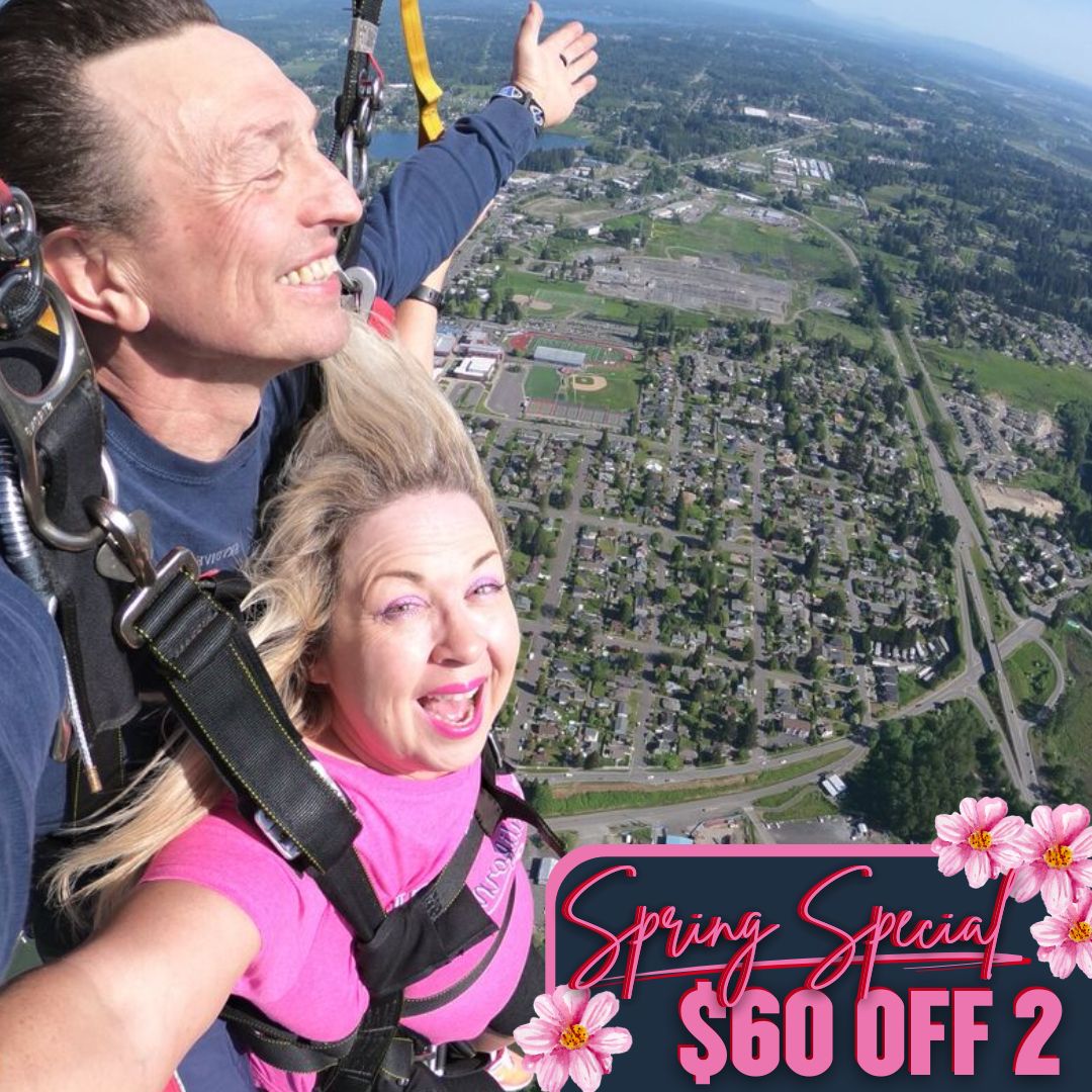 Jump Together – 2 Tandem Skydives