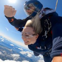Tandem skydivers at Skydive Snohomish