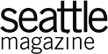 Seattle magazine grey and white logo.