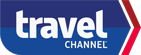 travel channel logo with blue an red